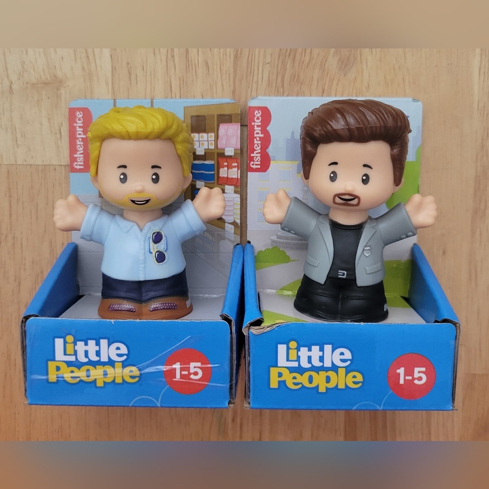 🎉 RYAN & BRETT 2 Pack of Chads FISHER-PRICE LITTLE PEOPLE NWT
